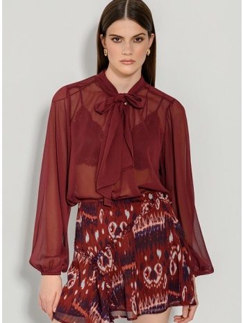 μίνι φούστα με print και χρυσοκλωστή (multi) σε προσφορά