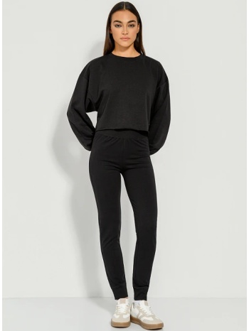 φούτερ παντελόνι κολάν (black) σε προσφορά
