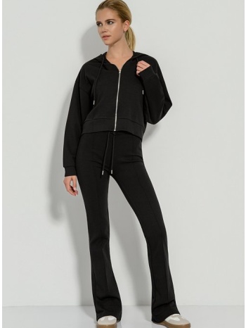 flared φούτερ παντελόνι φόρμα (black) σε προσφορά