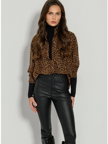 ημιδιάφανο λεοπάρ πουκάμισο (multi) σε προσφορά