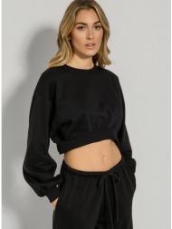κροπ φούτερ (black)