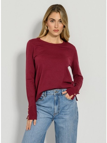 basic πλεκτό με λεπτομέρεια κουμπιών (berry) σε προσφορά