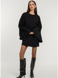 μίνι φόρεμα με φαρδιά ...