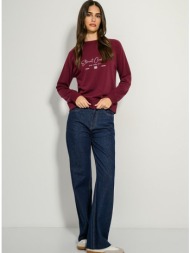 φούτερ με τύπωμα (berry)