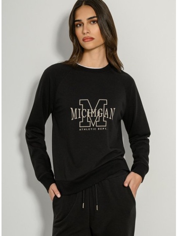 φούτερ με τύπωμα (black)