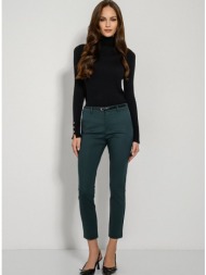 chinos παντελόνι με ζώνη (darkgreen)