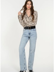 πουκάμισο με snake print ...