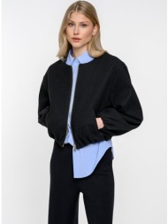 bomber τζάκετ (black)
