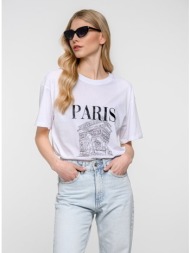 t-shirt με τύπωμα (white)