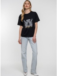 t-shirt με τύπωμα (black)