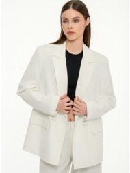 σταυρωτό oversized μπλέιζερ (sugar)