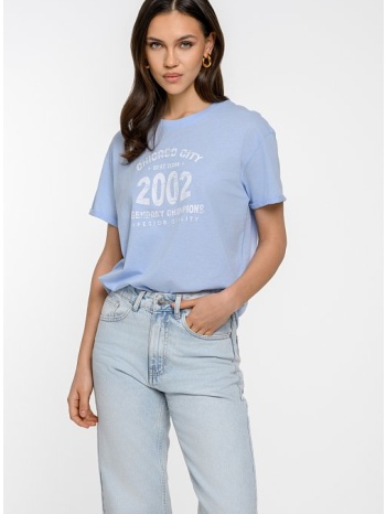 t-shirt με τύπωμα (light.ciel)