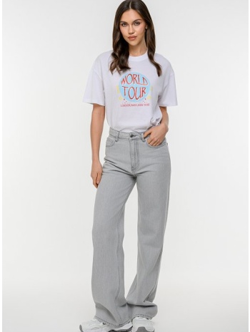 t-shirt με τύπωμα (white)