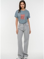 t-shirt με τύπωμα (aquagray)