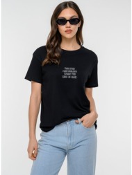 t-shirt με τύπωμα (black)