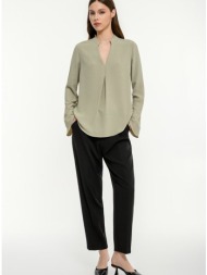 μπλούζα με φαρδιά μανίκια (mint)