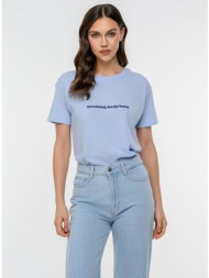 t-shirt με τύπωμα (light.ciel)