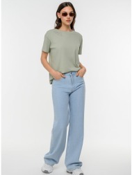 t-shirt με τύπωμα (mint)