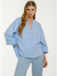 πουκάμισο ποπλίνα με ...