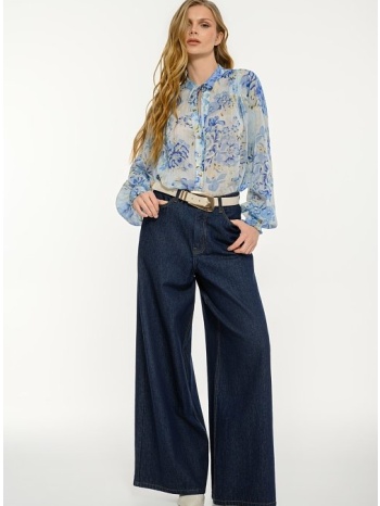 φλοράλ πουκάμισο με δέσιμο στον λαιμό (multi)