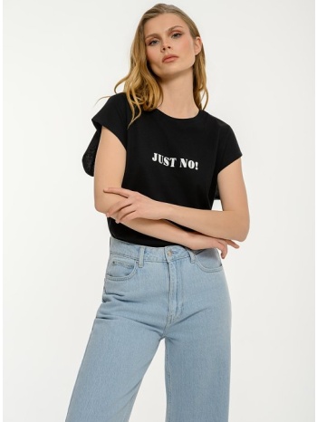t-shirt με τύπωμα (black)