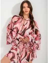 μίνι φλοράλ φόρεμα με ...