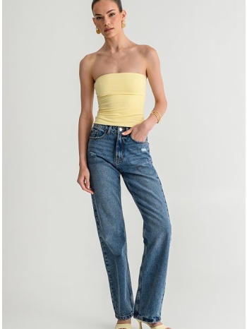 strapless λύκρα τοπ (banana)