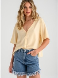 πουκάμισο με κοντά μανίκια (l.yellow)