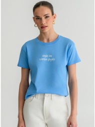 t-shirt με τύπωμα (sky)