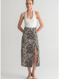 midi φούστα με zebra ...