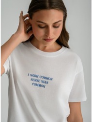 t-shirt με τύπωμα (white)