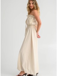 maxi strapless ριχτό ...