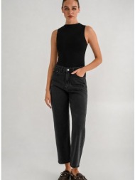 αμάνικο τοπ με σούρες στο πλάι (black)