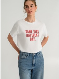 t-shirt με τύπωμα (white)