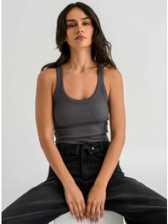 basic αμάνικο ριπ τοπ (anthracite)