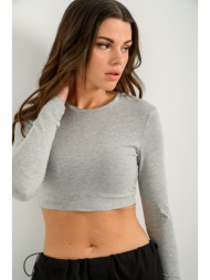 κροπ τοπ (gray marl)