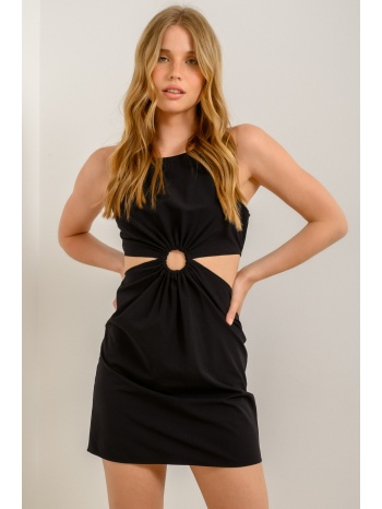 μίνι φόρεμα με cut out λεπτομέρειες (black) σε προσφορά