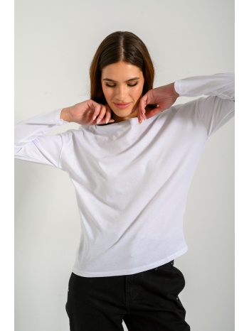 μπλούζα με ίσιο ντεκολτέ (white) σε προσφορά