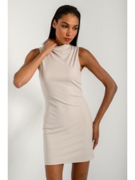 μίνι ριπ φόρεμα (sand)