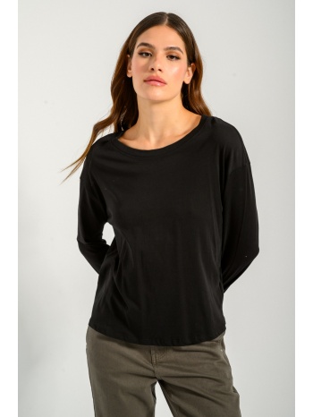 μπλούζα με στρογγυλή λαιμόκοψη (black) σε προσφορά