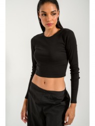 ριπ κροπ τοπ (black)