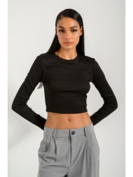 ριπ κροπ τοπ (black)