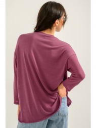 loose μπλούζα (l.plum)