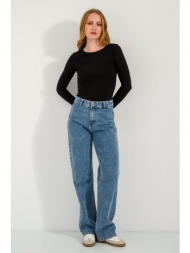 τοπ με στρογγυλή λαιμόκοψη (black)