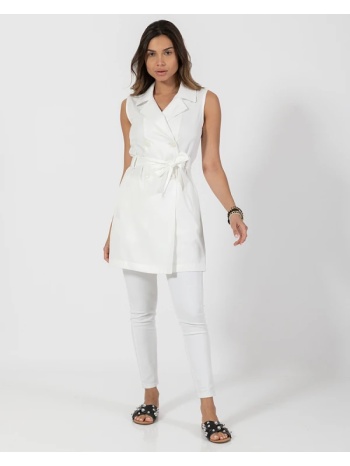 αμάνικο tailoring γιλέκο (white) σε προσφορά