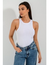 τοπ με halter λαιμόκοψη (white)