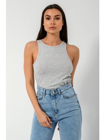 τοπ με halter λαιμόκοψη (gray marl)