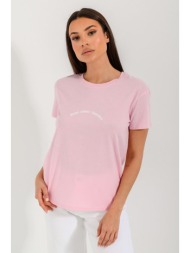 t-shirt με τύπωμα (pink)