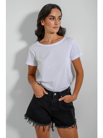 basic t-shirt με στρογγυλή λαιμόκοψη (white) σε προσφορά