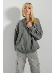 oversized φούτερ ζακέτα ...
